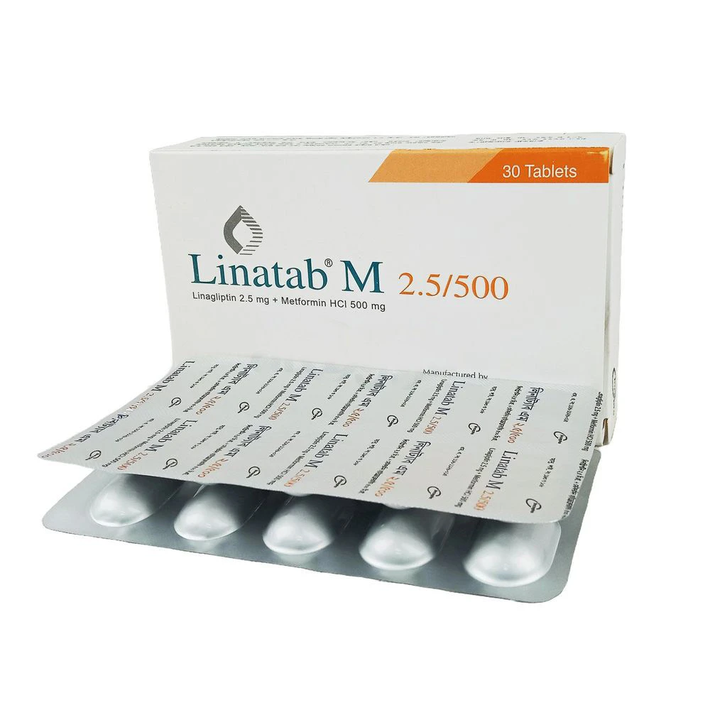 Linatab M 2.5/500 mg Tablets