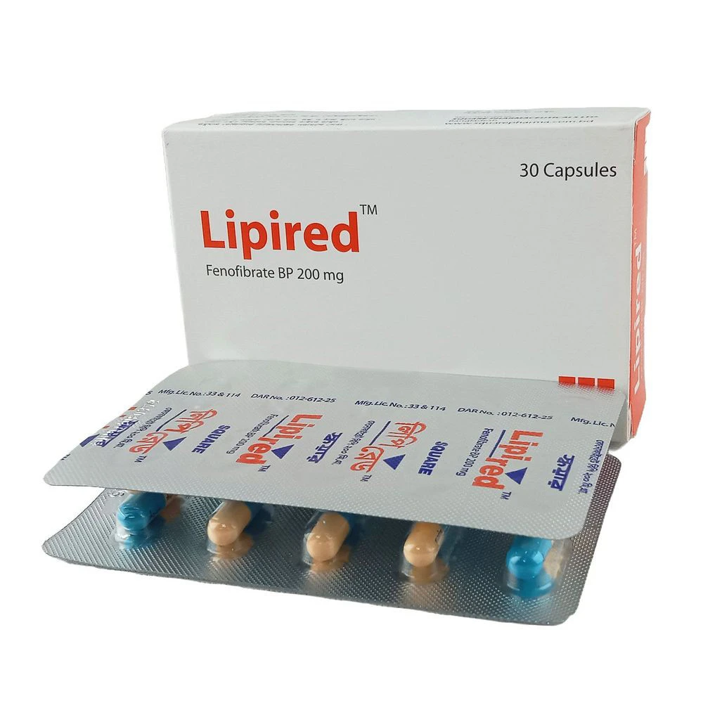 Lipired 200 mg Capsule