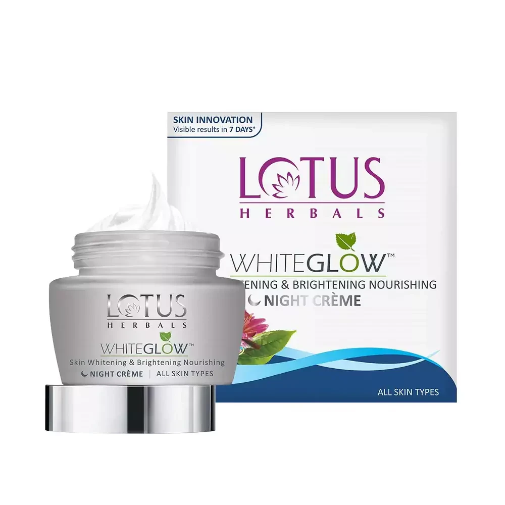Lotus Whitening And Brightening Night Cream 40g