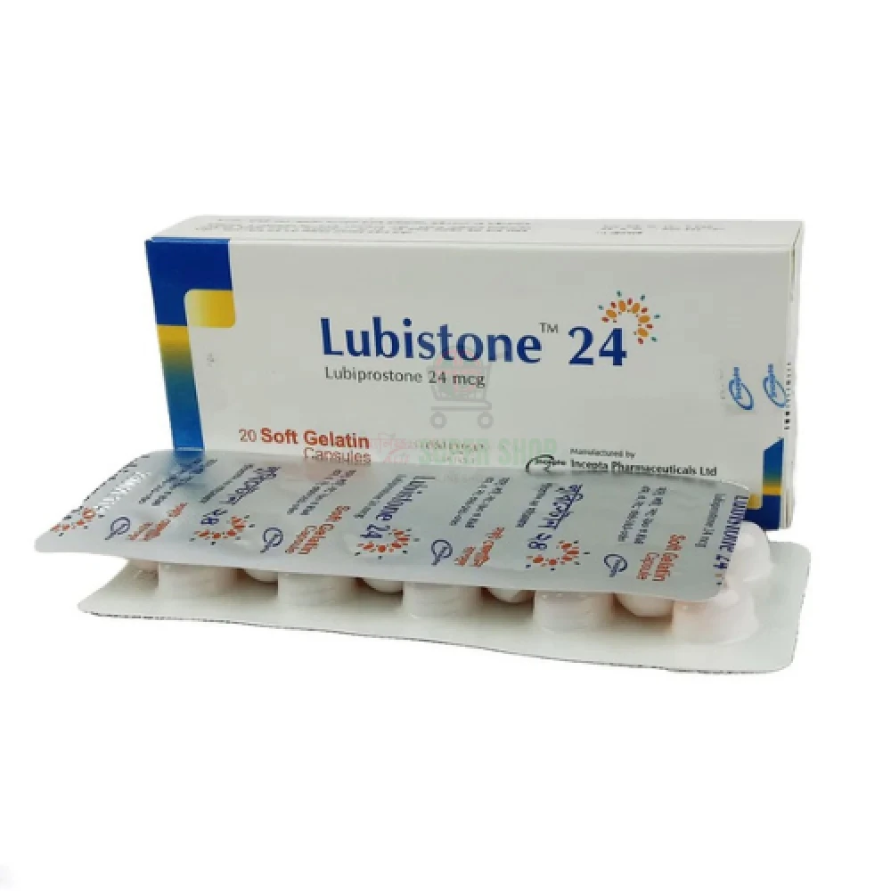 Lubistone 24mcg Capsule