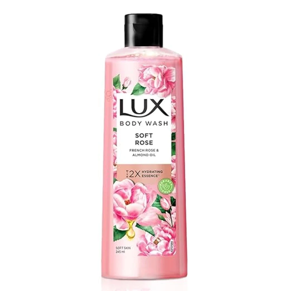Lux Body Wash French Rose and Almond Oil for Soft Skin 245ml