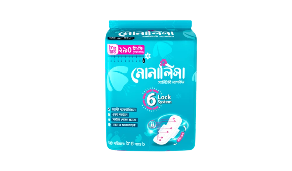 Monalisa Sanitary Napkin 8 Pads