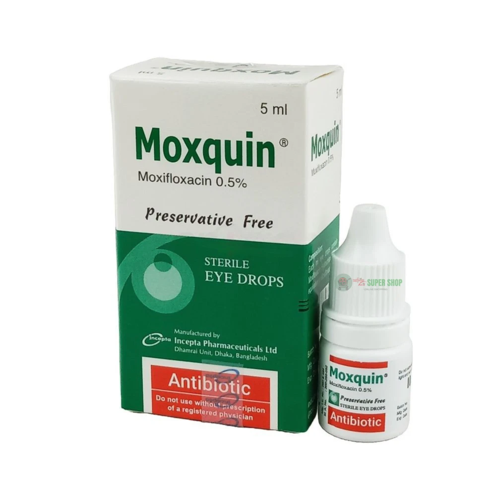 Moxquin 0.5% 5ml Eye Drops