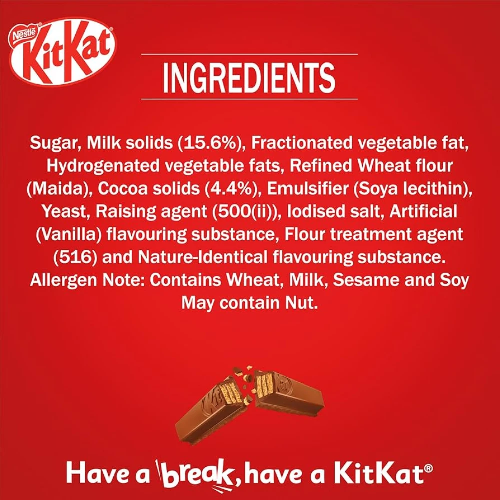 Nestle KitKat Minis Choco Coated Wafer Bars 118.4g