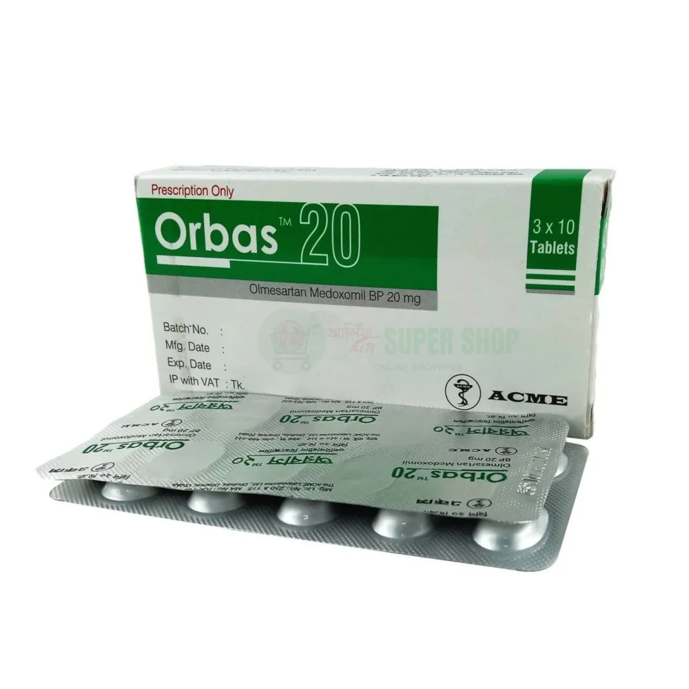 Orbas 20 mg Tablets