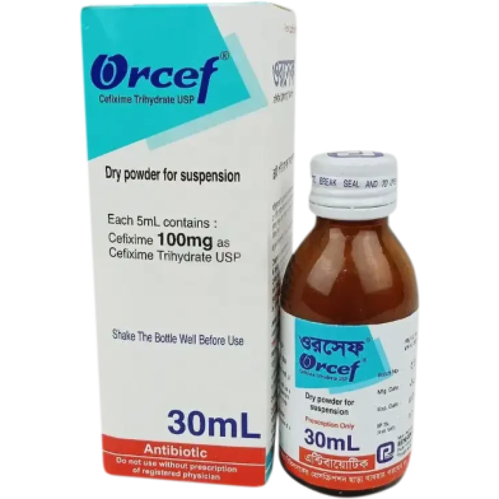 Orcef 30ml Powder for Suspension