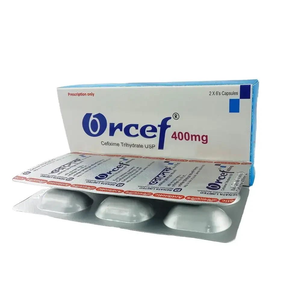 Orcef 400 mg Capsule