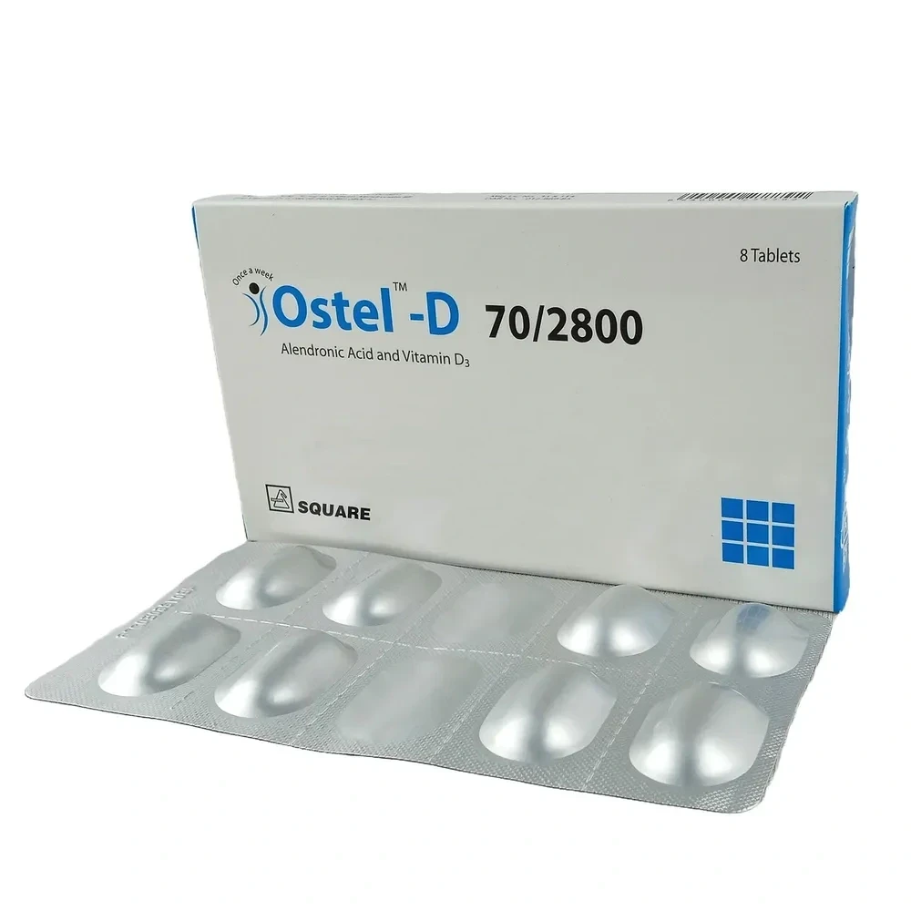Ostel-D 70 mg+2800 IU Tablet