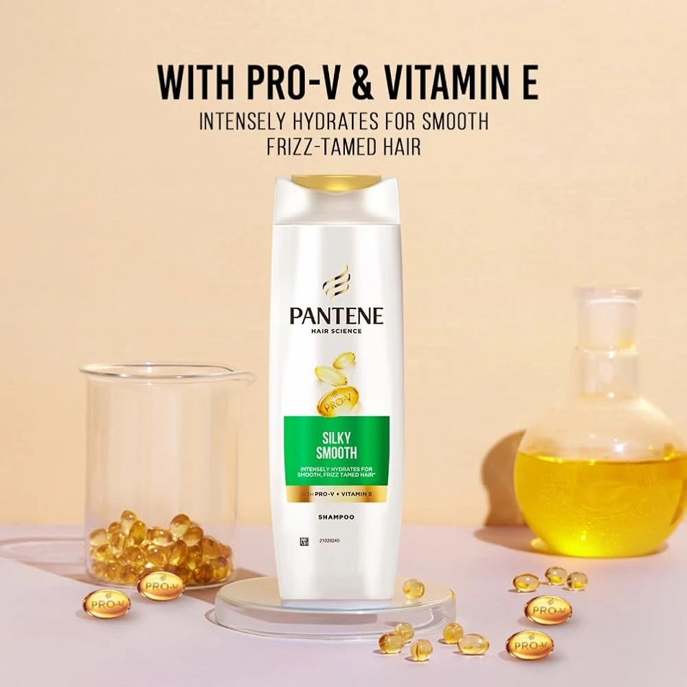 Pantene Hair Science Silky Smooth Shampoo 180ml