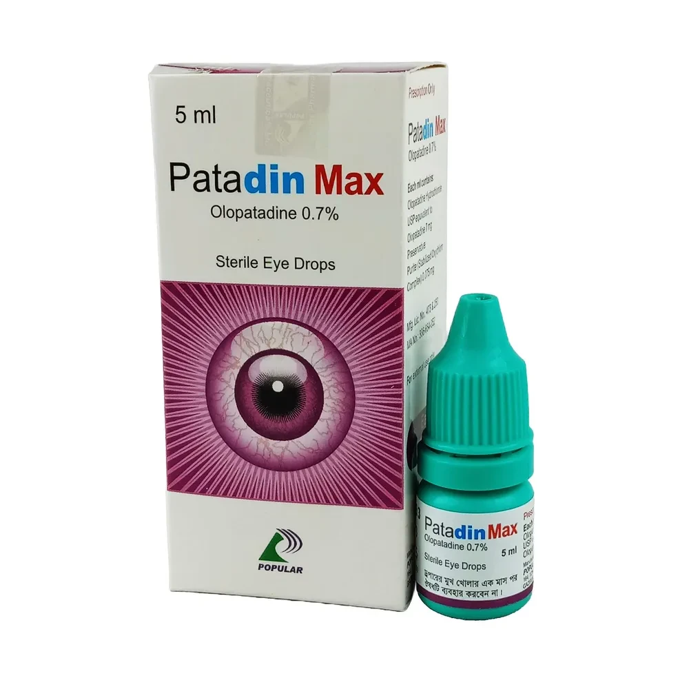 Patadin Max Sterile Eye Drops 5ml