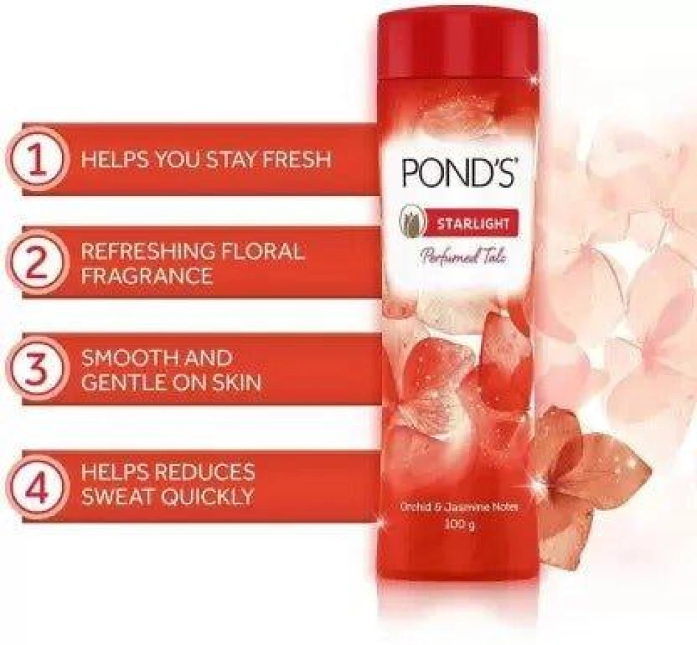 Ponds Starlight Perfurmed Talcum Powder 100g