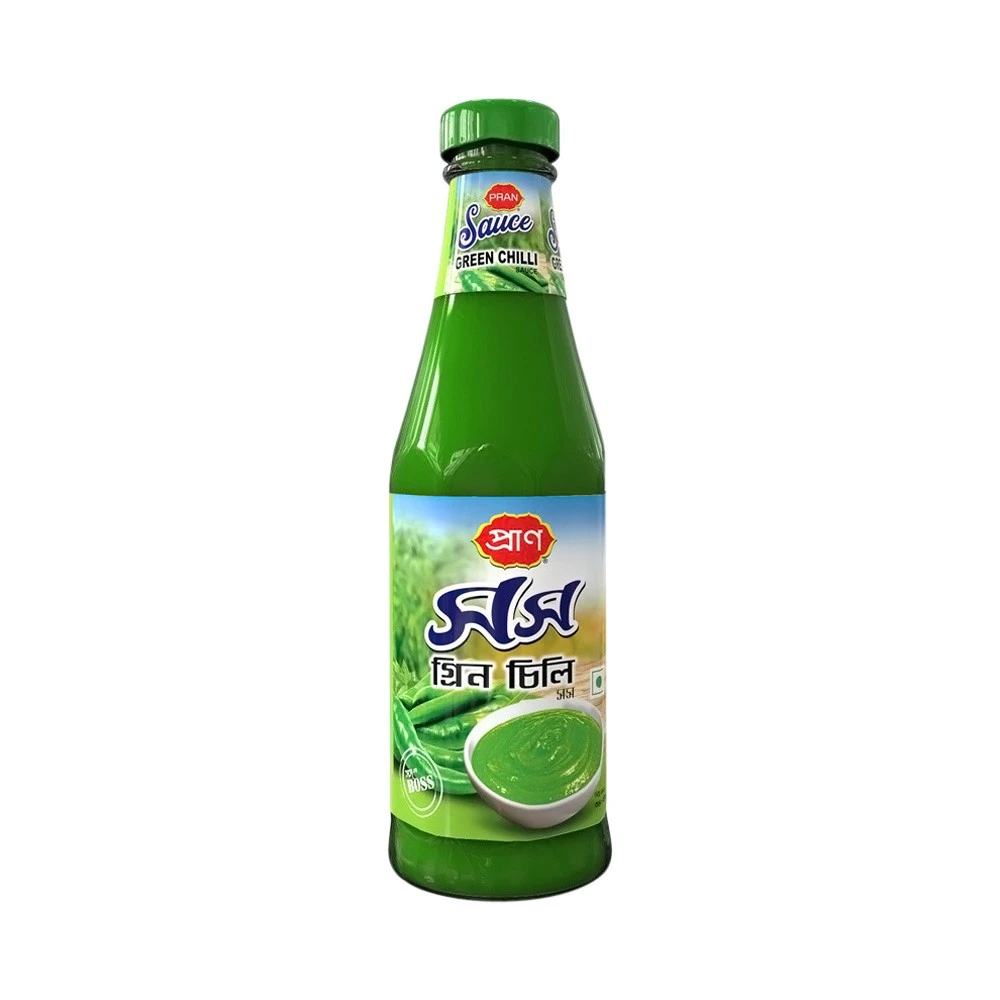 Pran Green Chilli Sauce 340gm