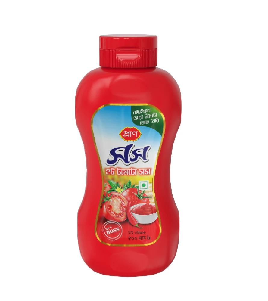 Pran Hot Tomato Sauce 500gm