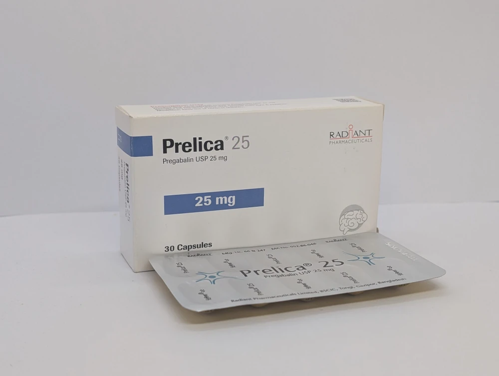 Prelica 25 mg Capsule