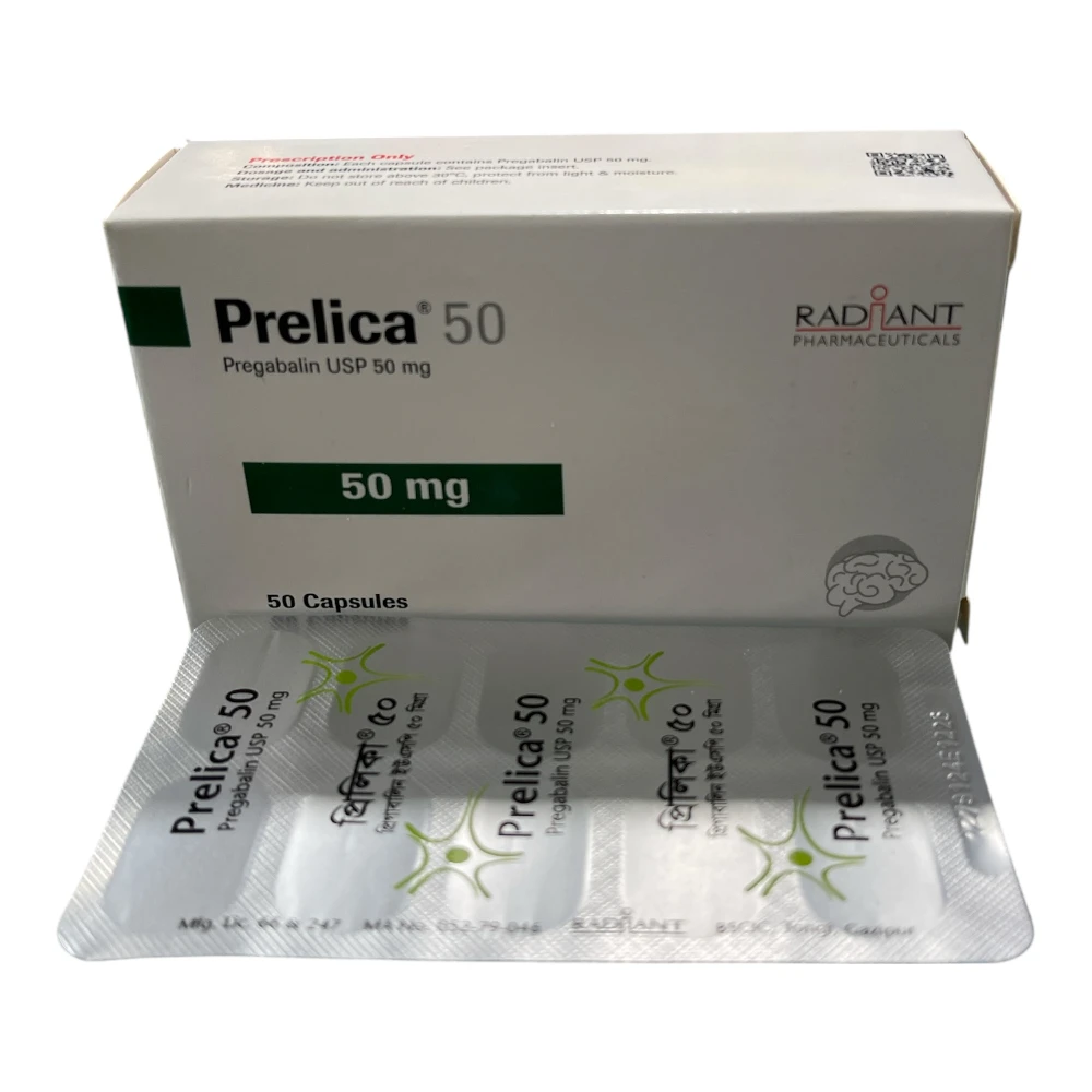 Prelica 50mg Capsule