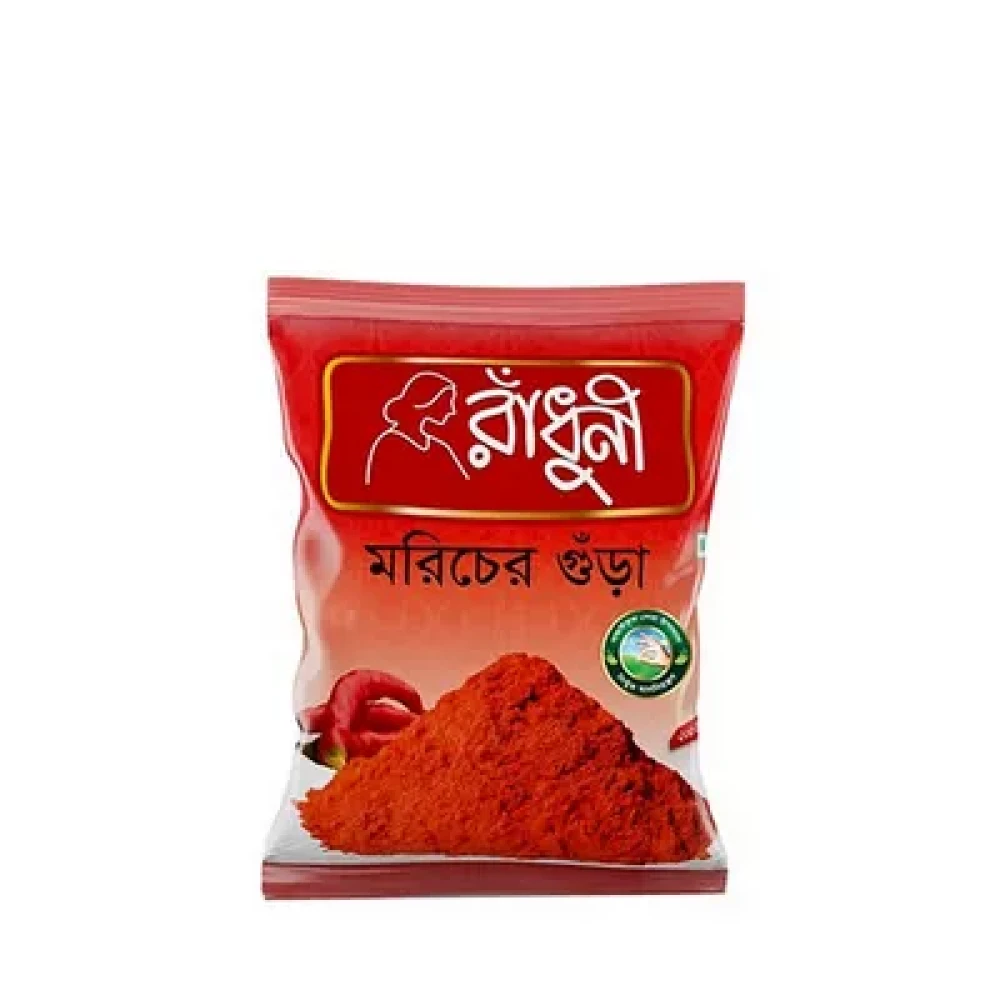 Radhuni Chilli (Morich) Powder 50g