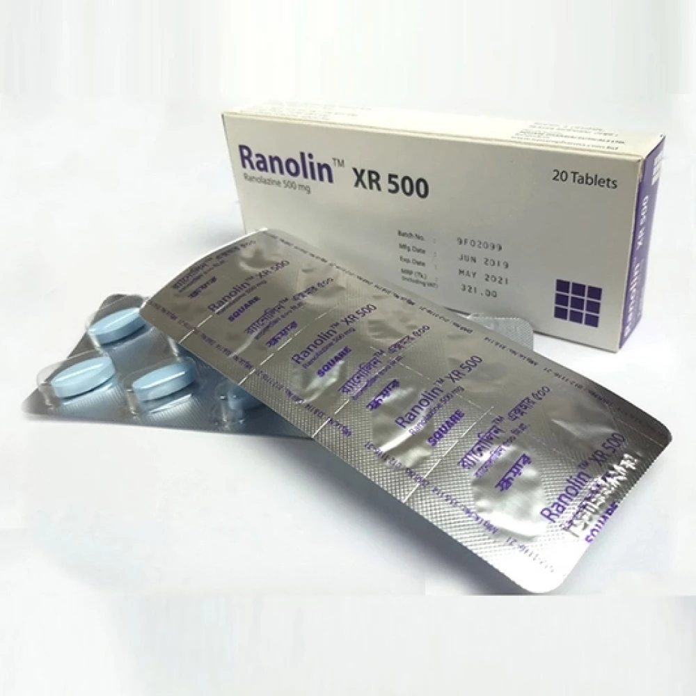 Ranolin XR 500mg Tablet
