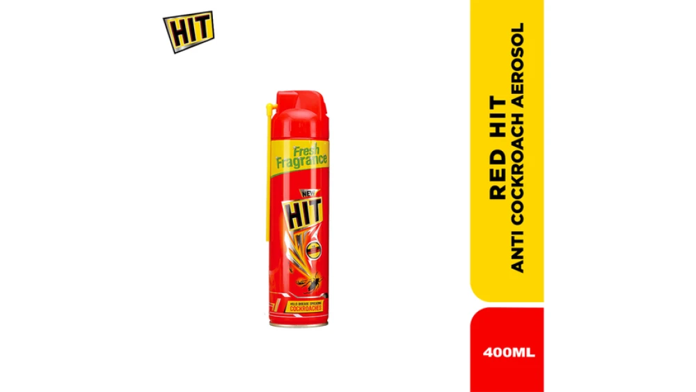 Red Hit Anti Cockroach Aerosol Spray 400ml