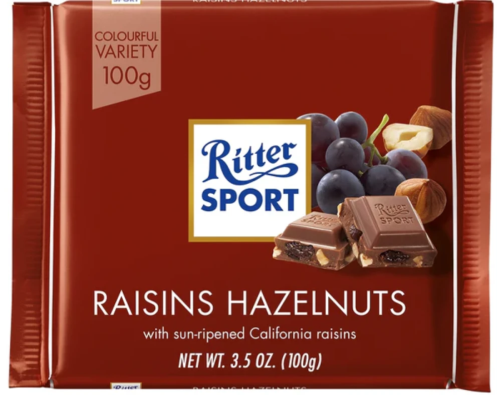 Ritter Sport Raisins Hazelnuts 100g