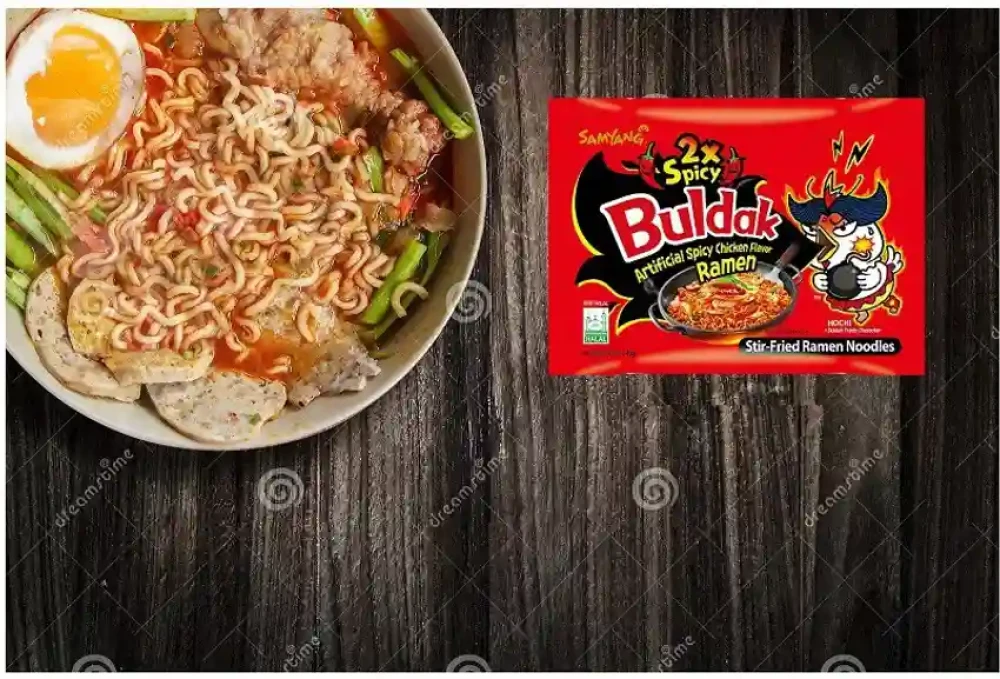 Samyang 2x Spicy Hot Chicken Flavour Ramen Noodles 140g