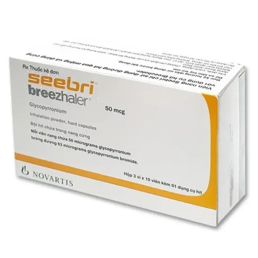 Seebri Breezhaler 50MCG