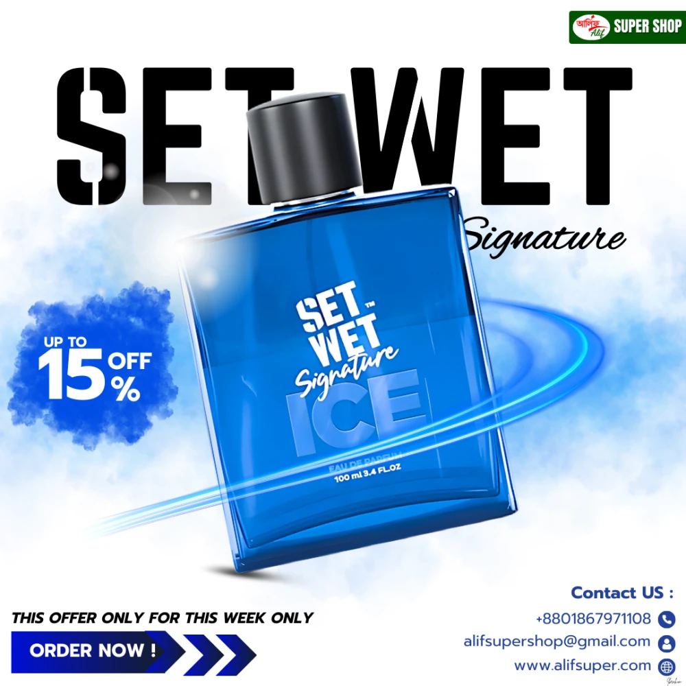 Set Wet Signature Ice Eau De Parfum 100ml