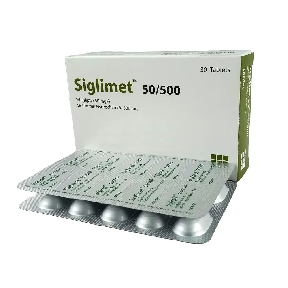 Siglimet 50/500mg Tab