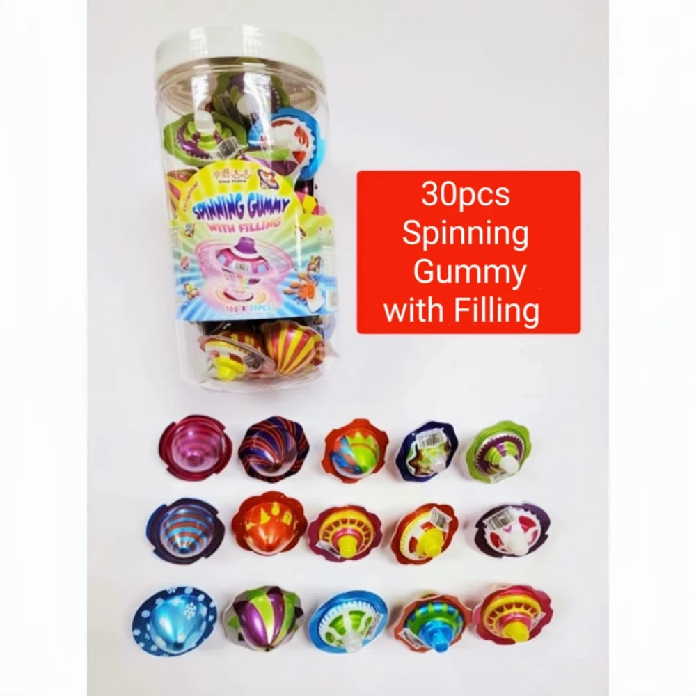 Spinning Gummy With Filling 1 Pcs