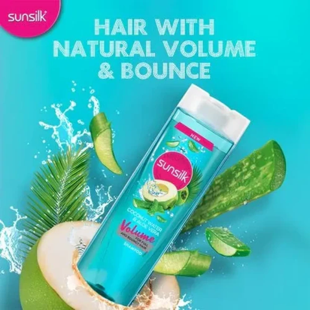 Sunsilk Coconut & Aloe Vera Volume Shampoo 375ml