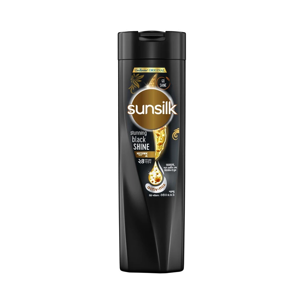 Sunsilk Shampoo Stunning Black Shine 80ml
