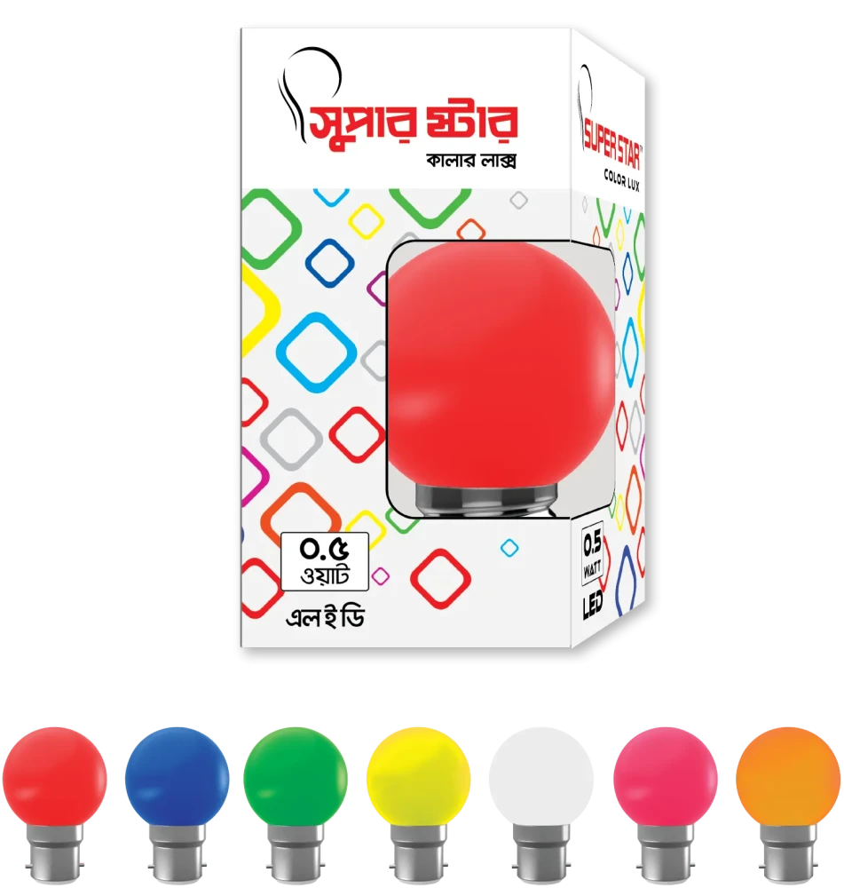 Super Star 0.5w Colour Lux