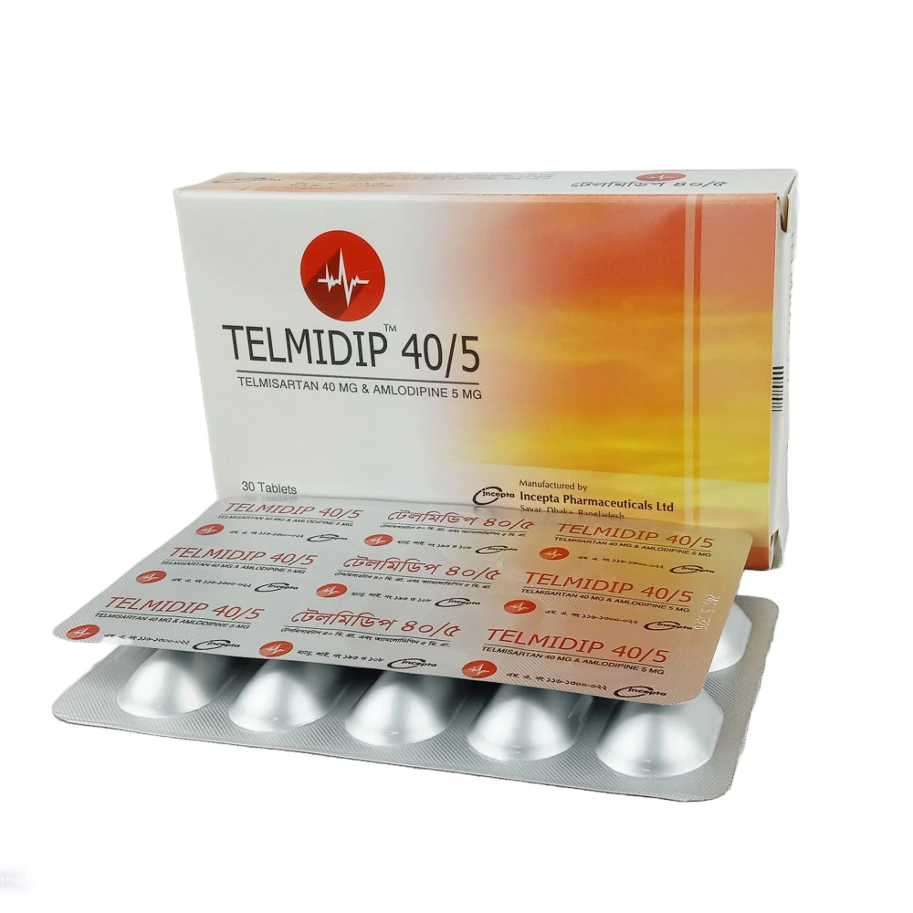 Telmidip 40/5mg Tab