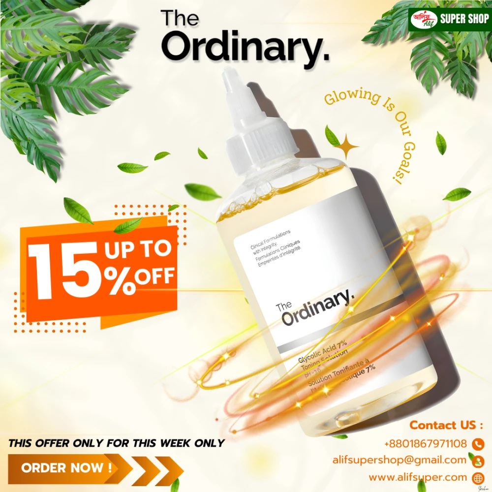The Ordinary Glycolic Acid 7% Toning Solution 240ml