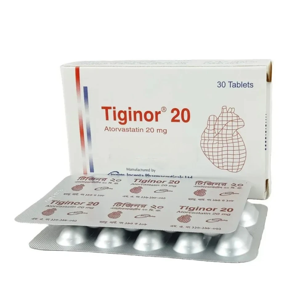 Tiginor 20 mg Tablet