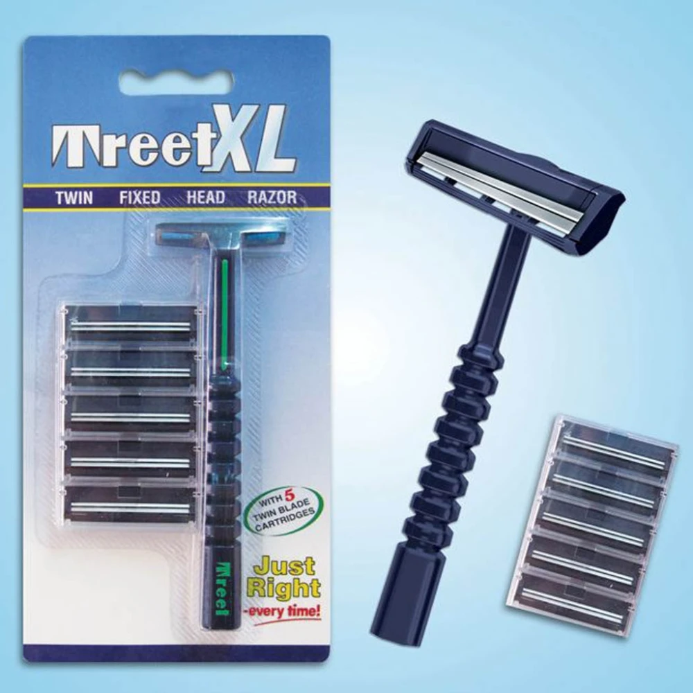 Treet XL With 5 Twin Blade Cartridges