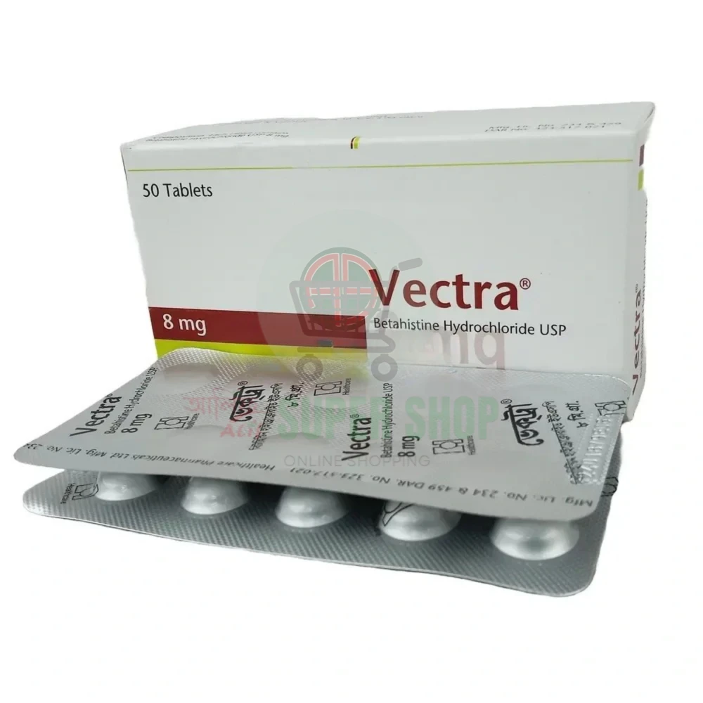 Vectra 8mg Tablet