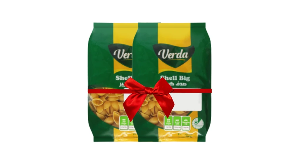 Verda Pasta Shell Big 400g(Buy1 & Get 1 Free)
