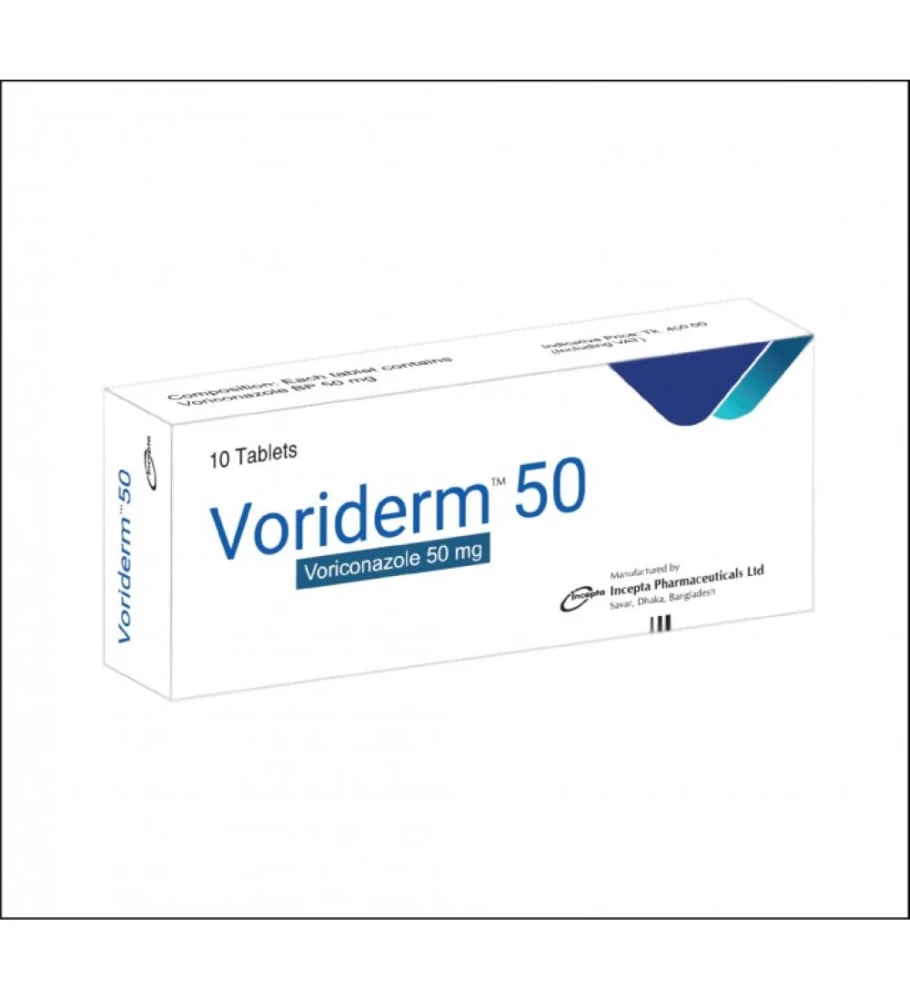 Voriderm 50mg Tablet