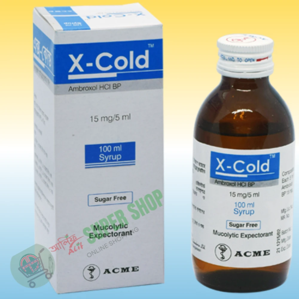 X-Cold 100ml Syrup