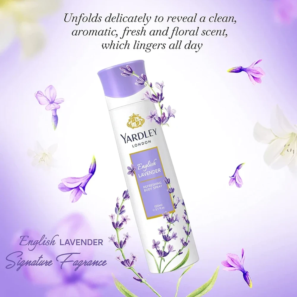 Yardley English Lavender Body Spray 200ml