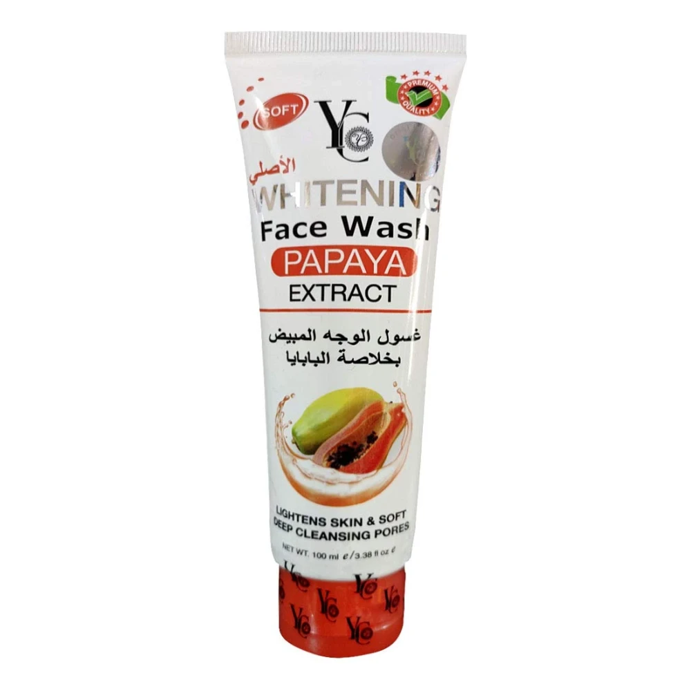 YC Papaya Extract Whitening Face Wash - 100ml