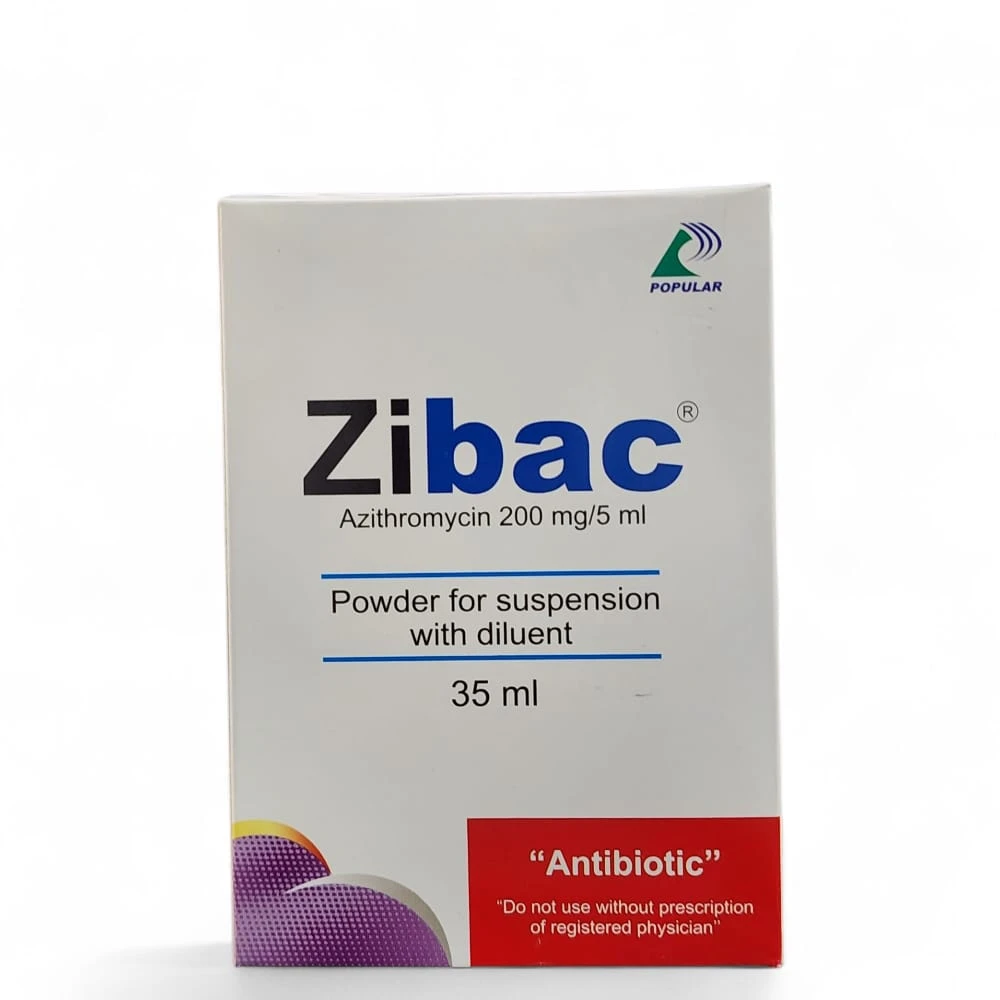 Zibac Powder For Suspension 35ml